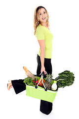 Image showing Eco friendly shopper