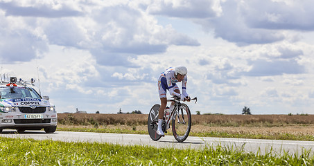 Image showing The Cyclist Jerome Coppel