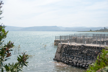 Image showing Kineret lake in Israel