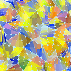 Image showing Abstract yellow and blue. EPS 8