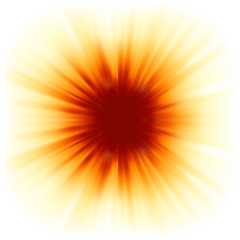 Image showing Red color design with a burst. EPS 8