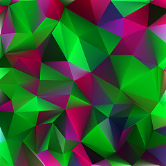 Image showing Abstract green and pink. EPS 8