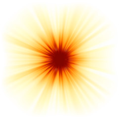 Image showing Red color design with a burst. EPS 8