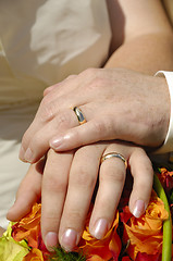 Image showing Hands and rings