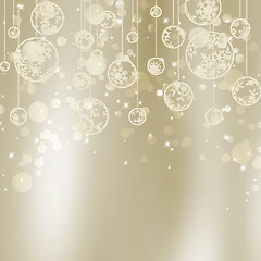 Image showing Abstract Christmas with snowflakes. EPS 8