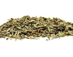 Image showing Dried mixed herbs on white