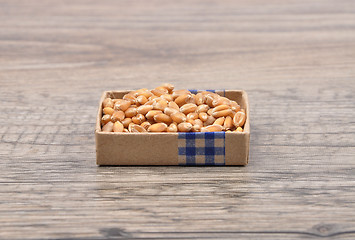 Image showing Wheat on wood