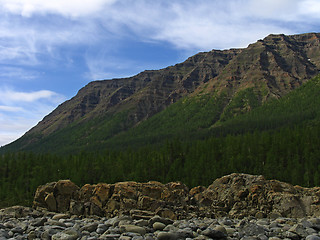 Image showing Mountains of Putorana plateau