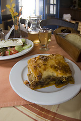 Image showing greek moussaka