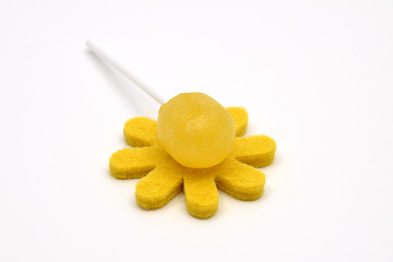 Image showing Lolly on felt