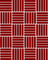 Image showing Red longitudinal and transverse stripes