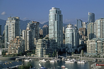 Image showing Vancouver skyline