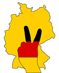 Image showing German hand signal