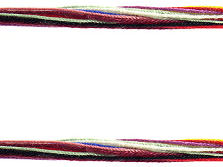 Image showing Background string of wool