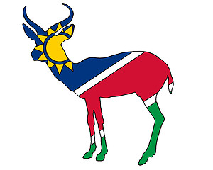 Image showing Namibia antelope