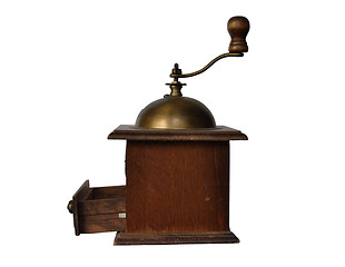 Image showing Old coffee grinder