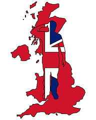Image showing British Salute