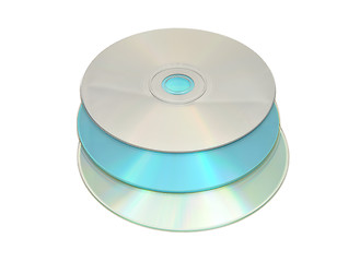 Image showing Detailed but simple image of  compact disc