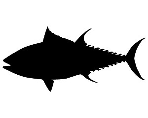 Image showing Tuna silhouette