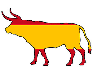 Image showing Spanish bull