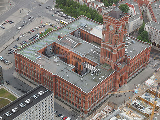 Image showing Berlin aerial view