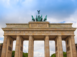 Image showing Brandenburger Tor Berlin