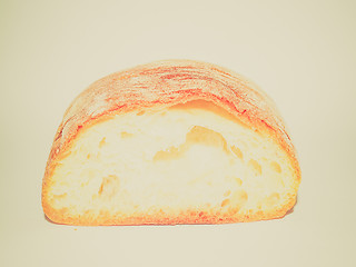 Image showing Retro look Bread sliced