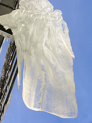 Image showing Big icicle