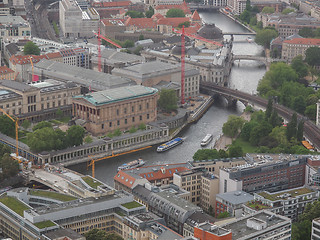 Image showing Berlin aerial view