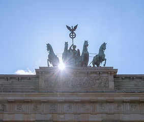 Image showing Brandenburger Tor Berlin