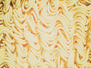 Image showing Retro look Noodles pasta