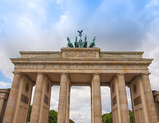 Image showing Brandenburger Tor Berlin