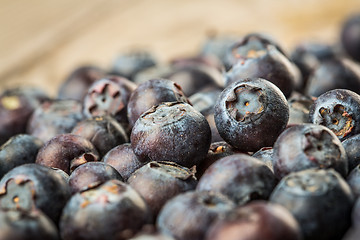 Image showing Blueberries background