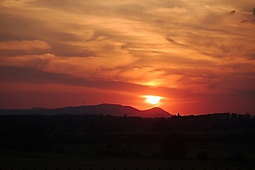 Image showing Sunset