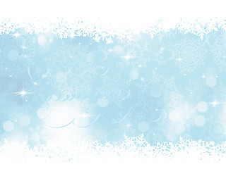 Image showing Blue Christmas Background. EPS 8