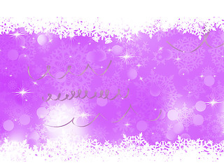 Image showing Light purple Christmas Background. EPS 8