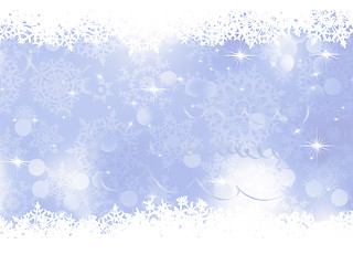 Image showing Blue Christmas Background. EPS 8