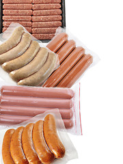 Image showing Sausages Collection