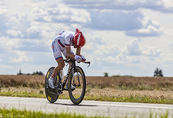 Image showing The Cyclist Denis Menchov