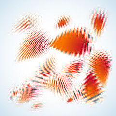 Image showing Abstract halftone design. EPS 10