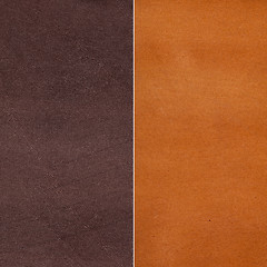 Image showing Brown leather texture