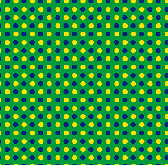 Image showing Brazil 2014 Seamless Green Yellow Blue Background