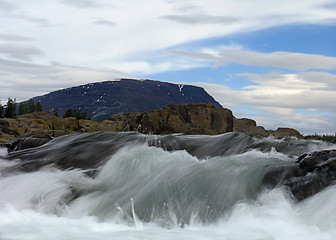 Image showing Mountain river