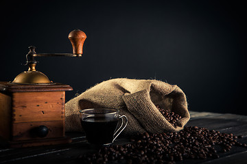 Image showing coffee tools