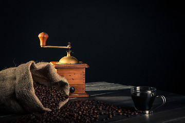 Image showing coffee tools