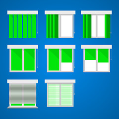 Image showing Icons for windows and louvers.