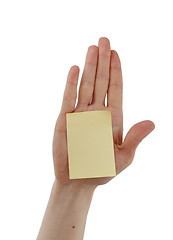 Image showing One Post it