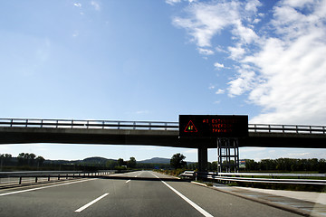 Image showing Empty street