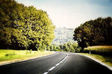 Image showing Empty street