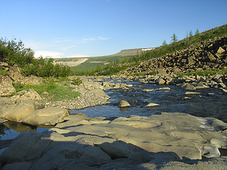 Image showing Mountain river